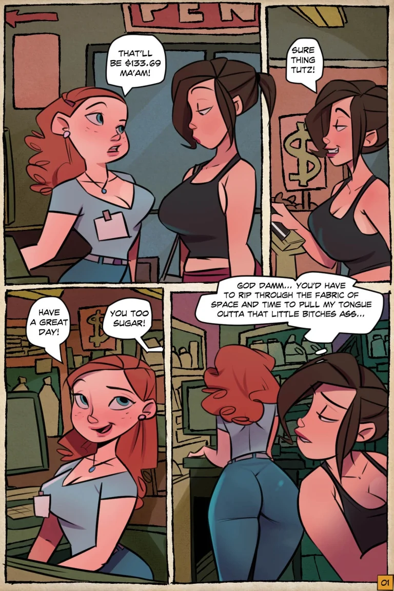 Candy Cane 4 porn comic picture 2