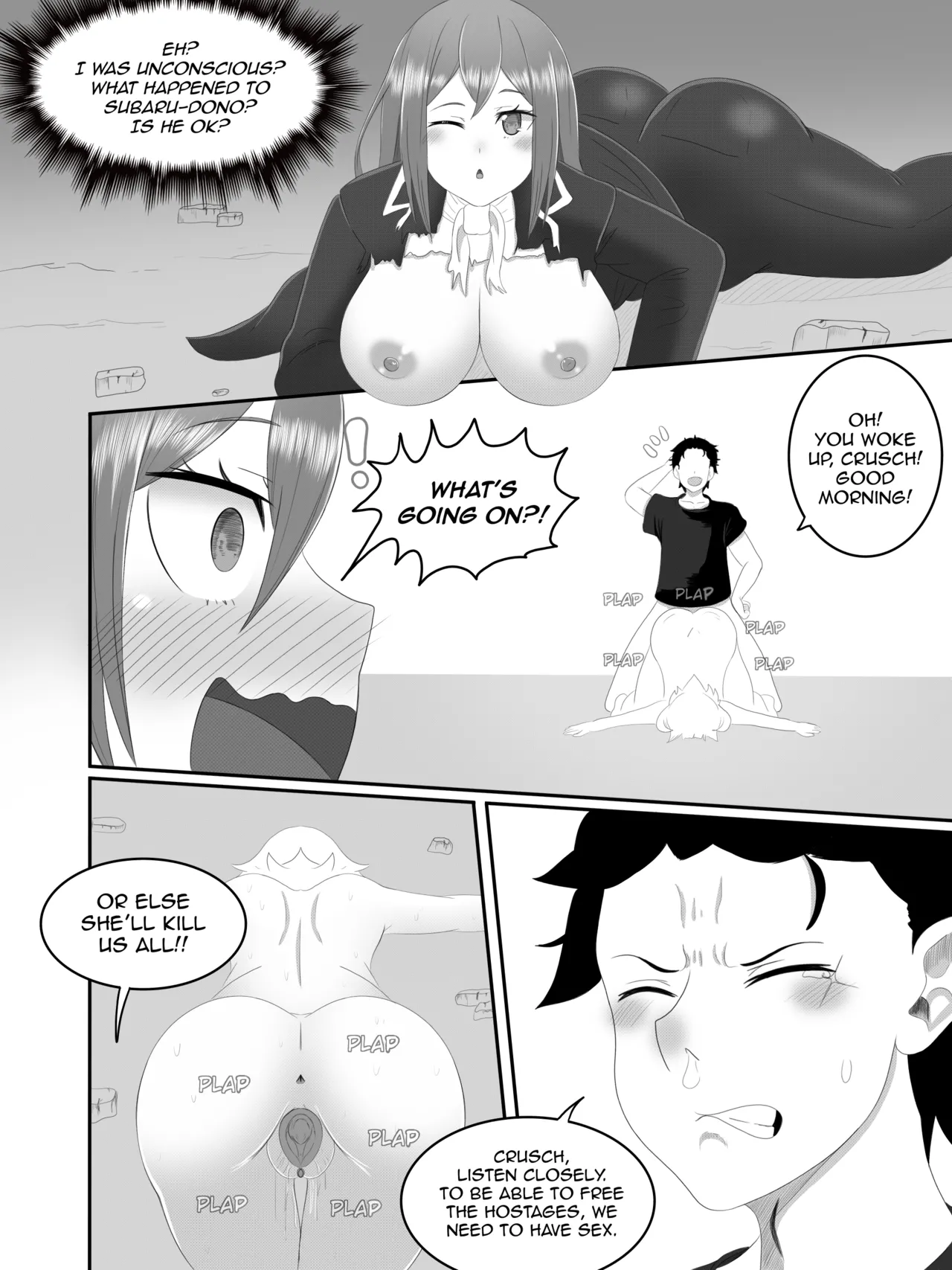 Capella x Subaru porn comic picture 18