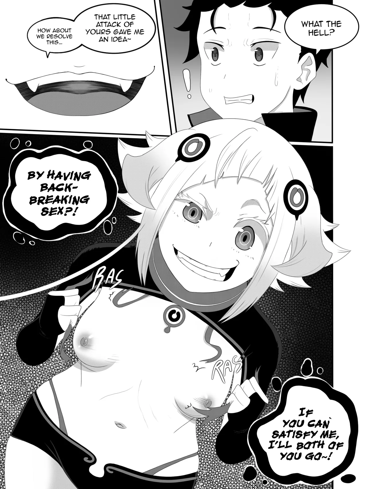 Capella x Subaru porn comic picture 8
