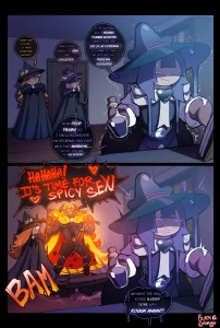 Capsaicin Cookie's visit porn comic picture 1