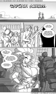 Captain Aurum porn comic picture 1