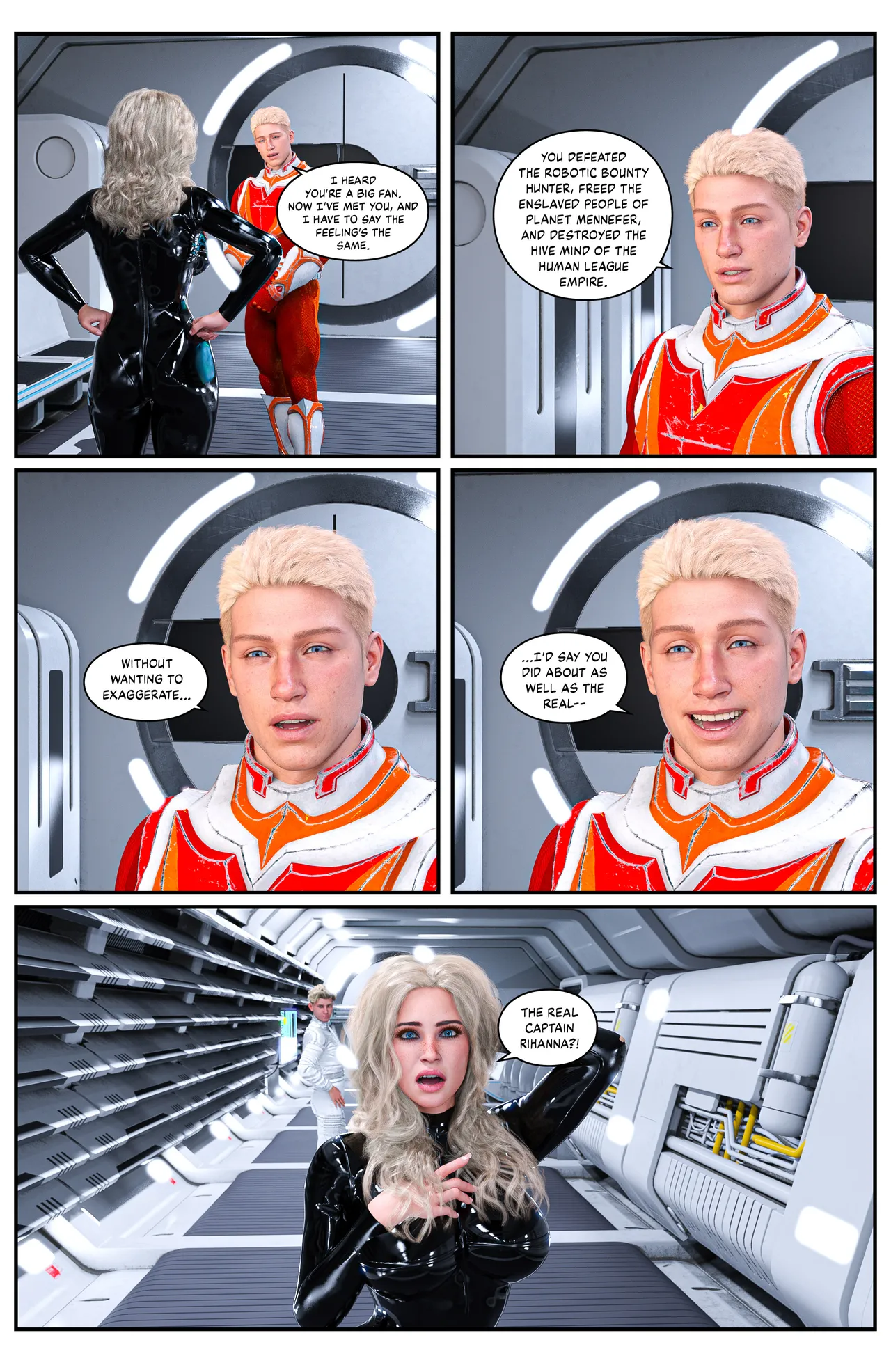 Captain Rihanna: The A.C.E. of Space porn comic picture 135