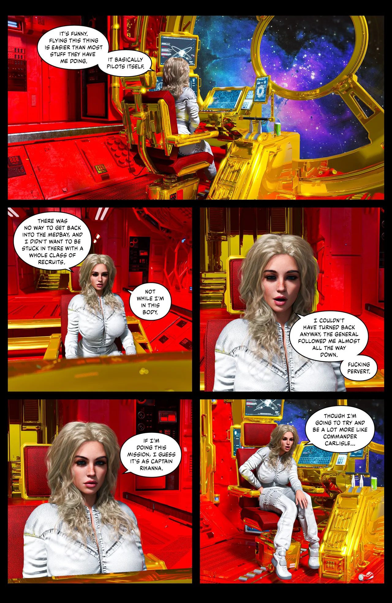 Captain Rihanna: The A.C.E. of Space porn comic picture 26