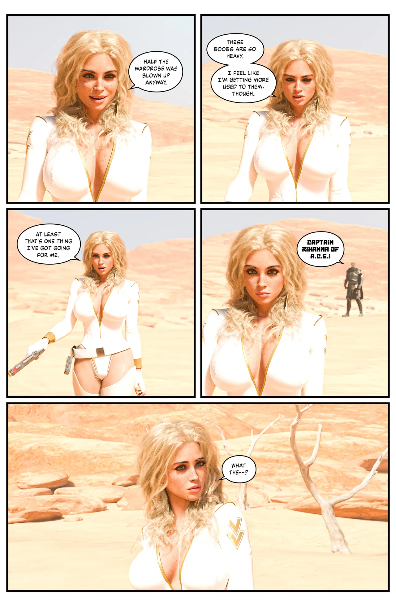 Captain Rihanna: The A.C.E. of Space porn comic picture 46