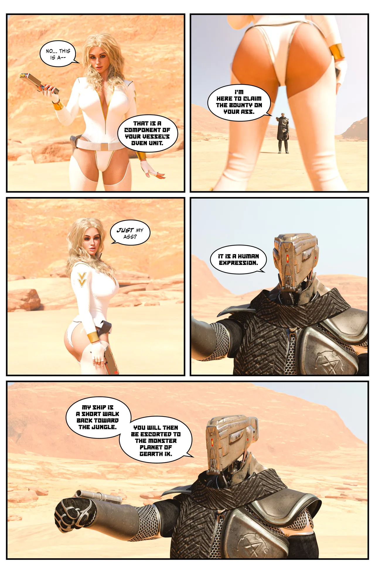 Captain Rihanna: The A.C.E. of Space porn comic picture 48