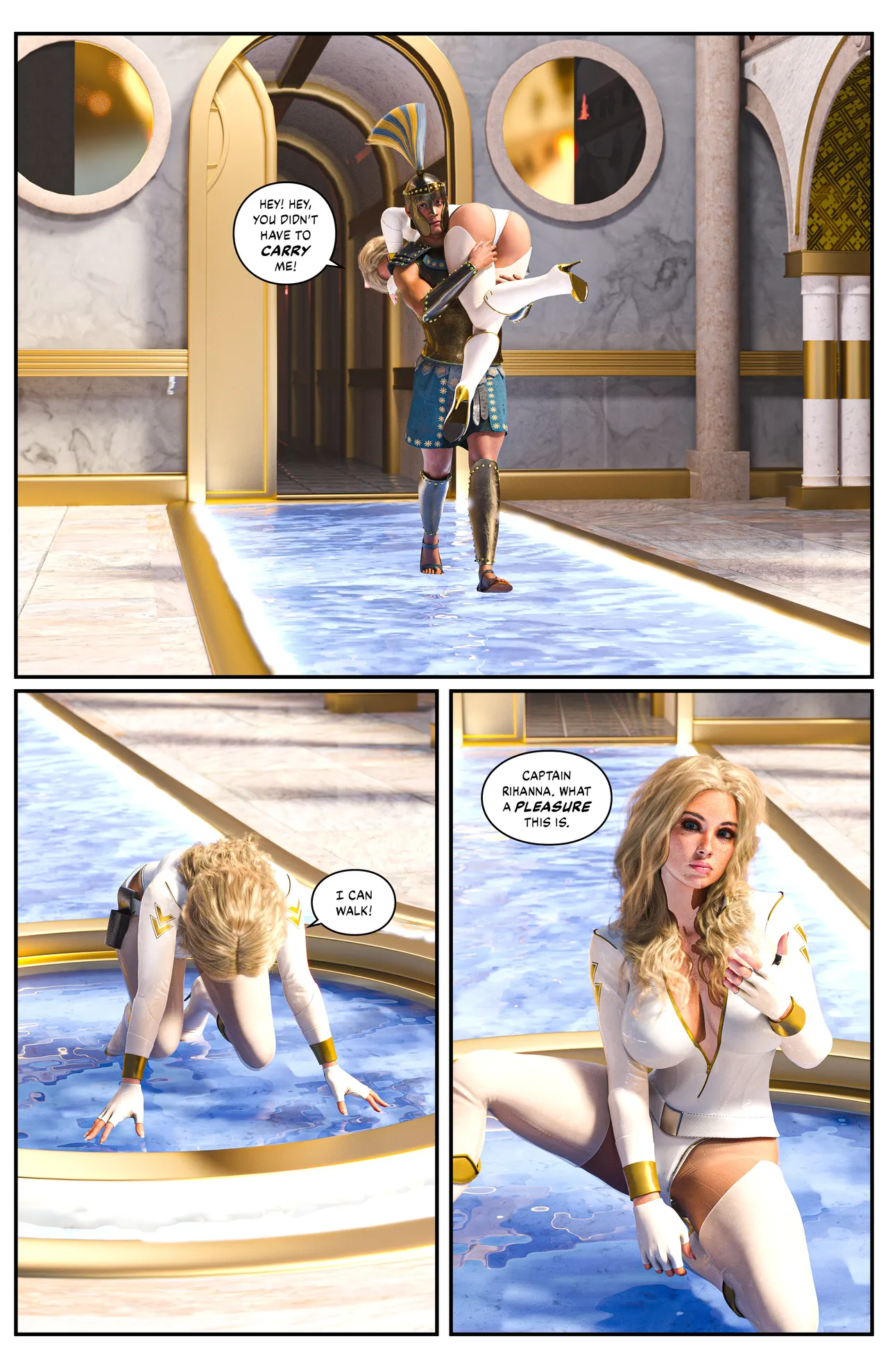 Captain Rihanna: The A.C.E. of Space porn comic picture 55