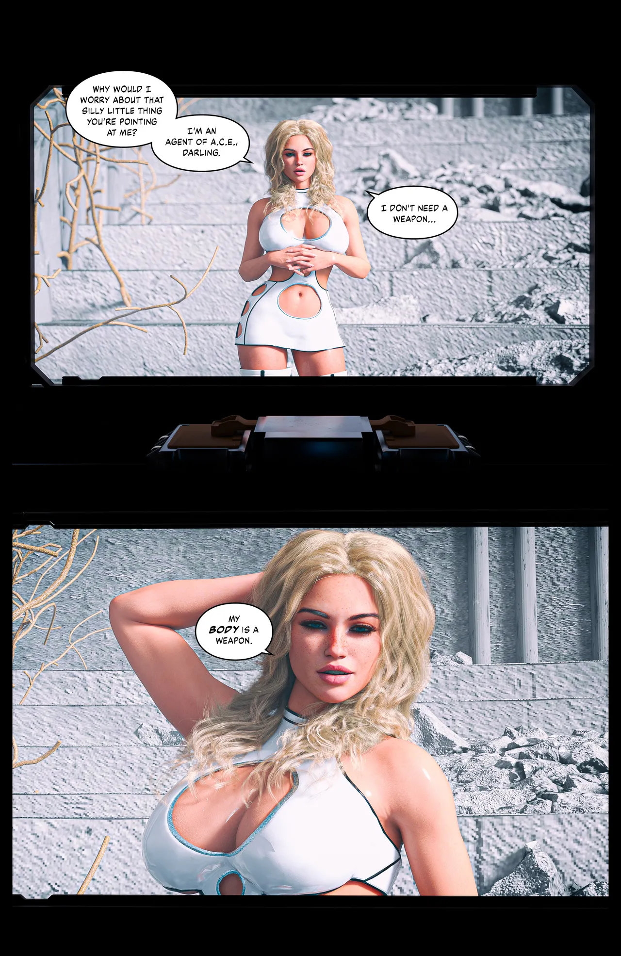 Captain Rihanna: The A.C.E. of Space porn comic picture 7