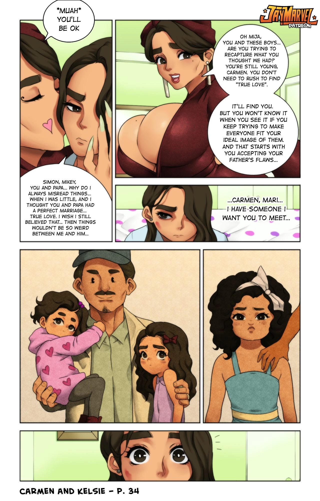 Carmen x Kelsie (Ongoing) porn comic picture 46