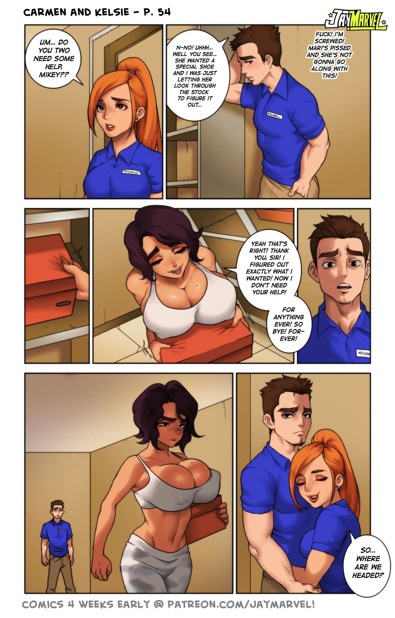 Carmen x Kelsie (Ongoing) porn comic picture 70