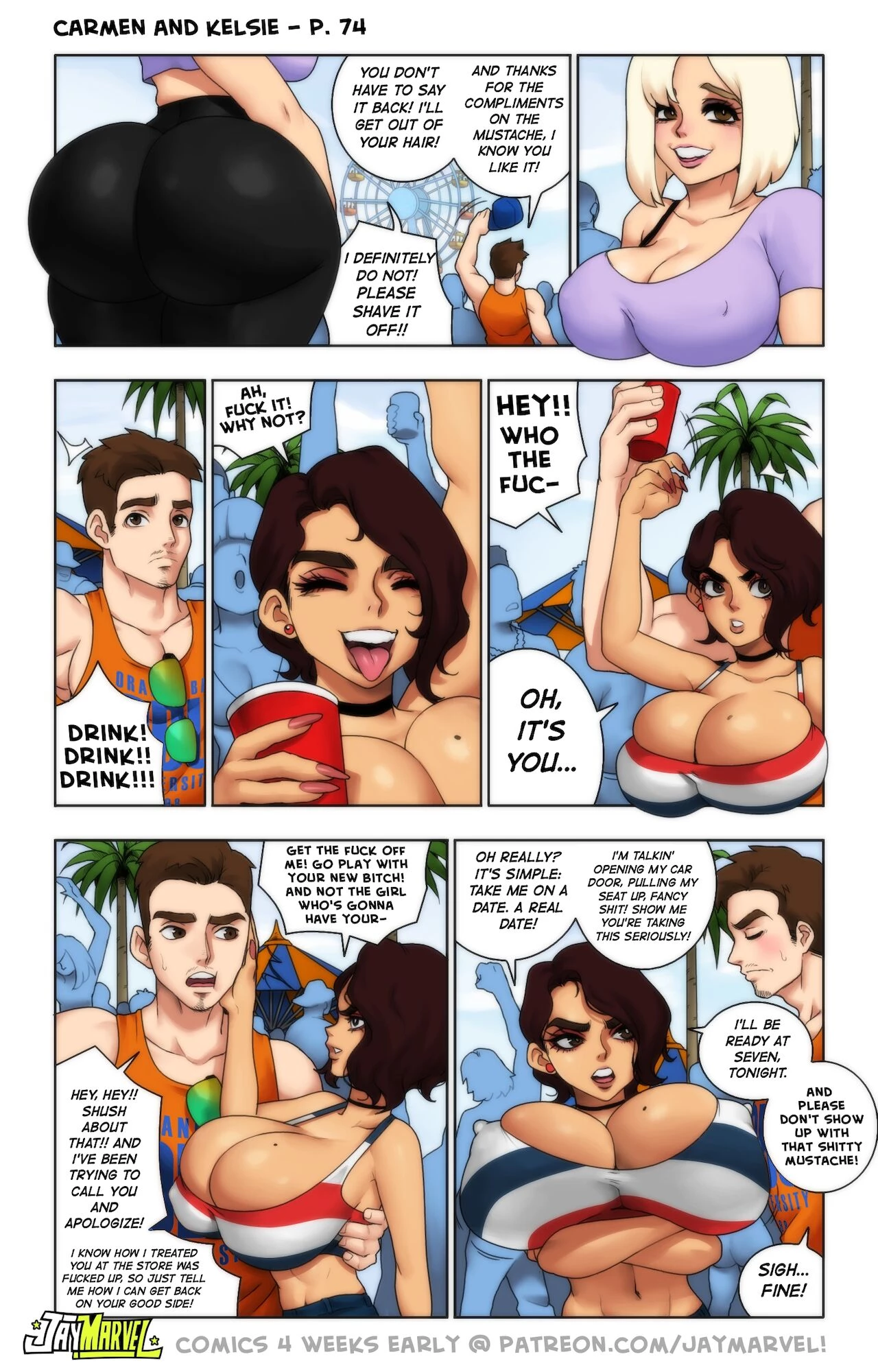 Carmen x Kelsie (Ongoing) porn comic picture 91