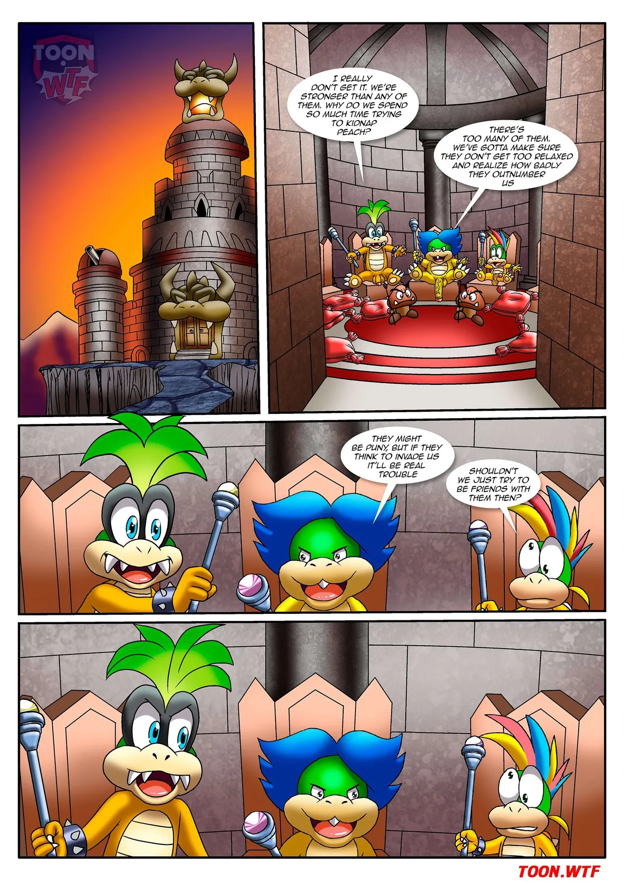 Carnal Castle porn comic picture 4