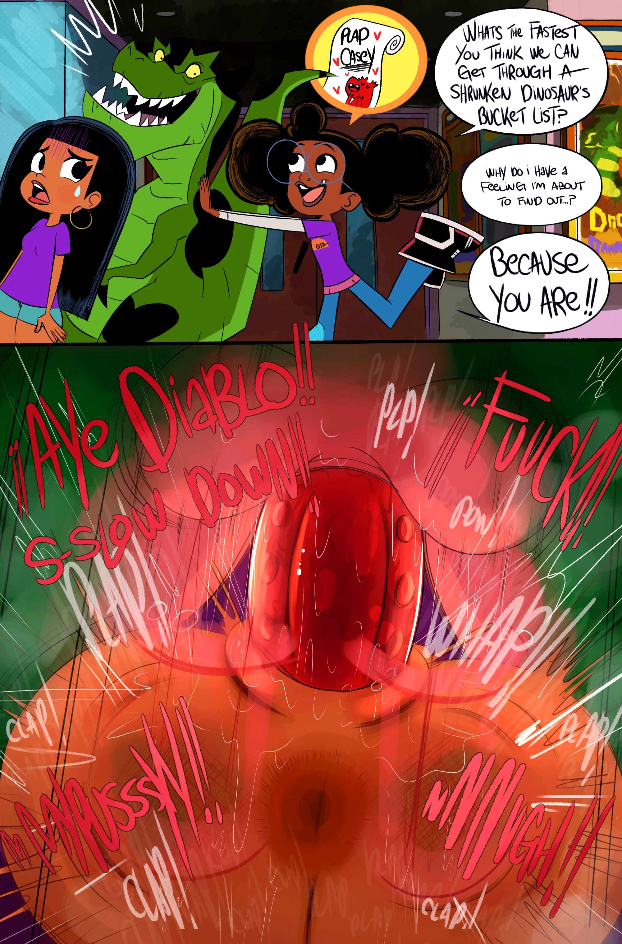 Casey Calderon porn comic picture 9