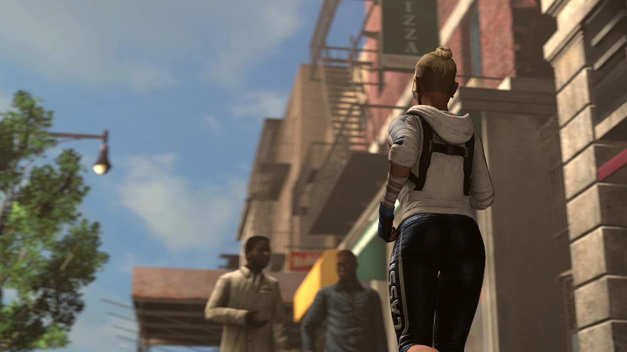 Cassie Cage Stars in a Pick-Up Porno porn comic picture 1