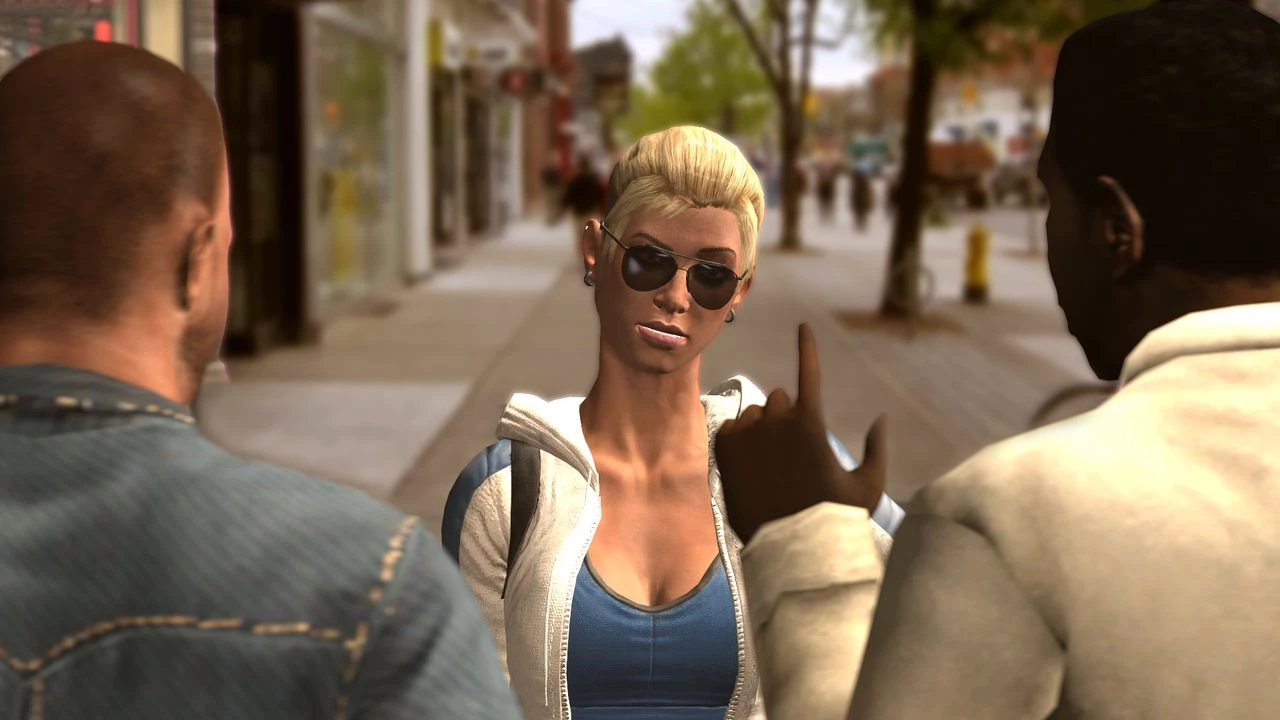 Cassie Cage Stars in a Pick-Up Porno porn comic picture 3