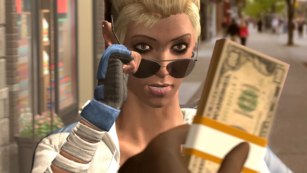 Cassie Cage Stars in a Pick-Up Porno porn comic picture 5