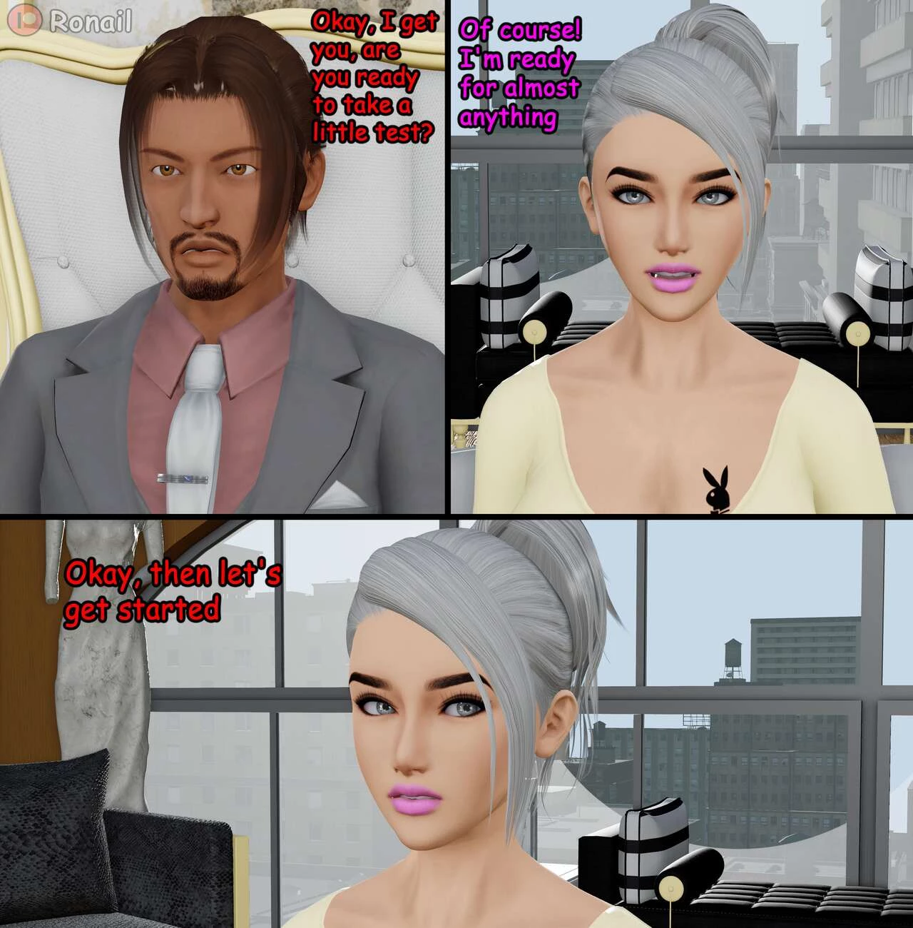 Casting porn comic picture 24