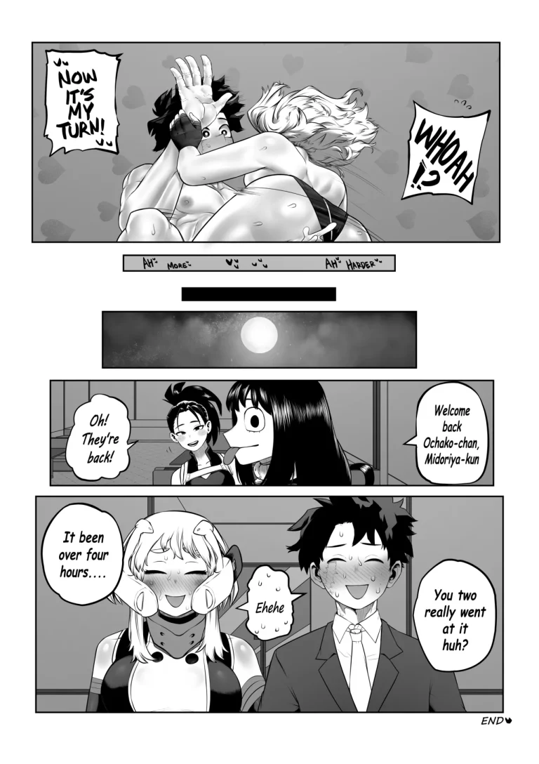 Catching up with my Hero Girlfriend porn comic picture 16