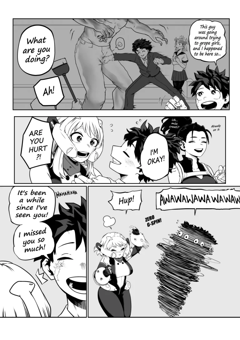 Catching up with my Hero Girlfriend porn comic picture 4