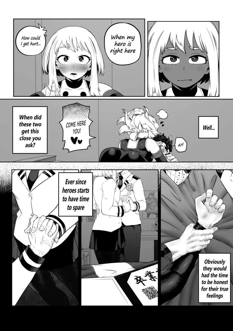 Catching up with my Hero Girlfriend porn comic picture 8