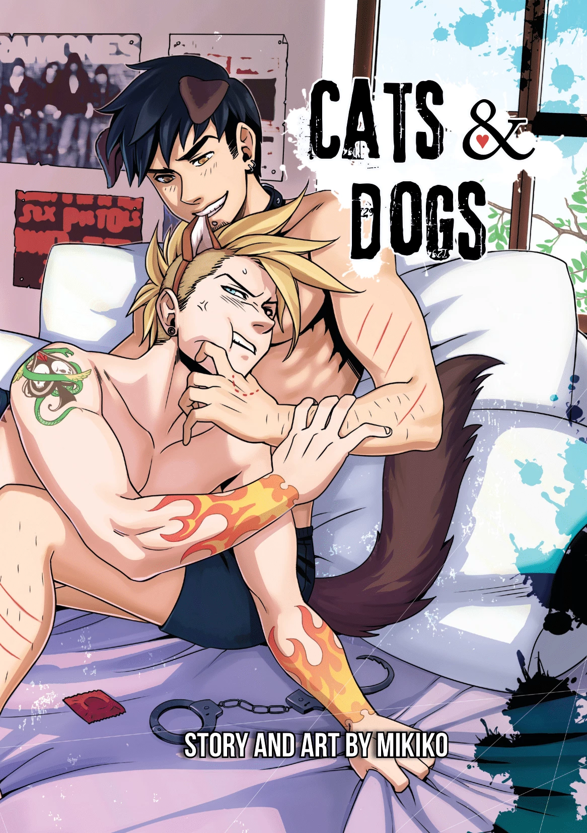 Cats and dog porn comic picture 1