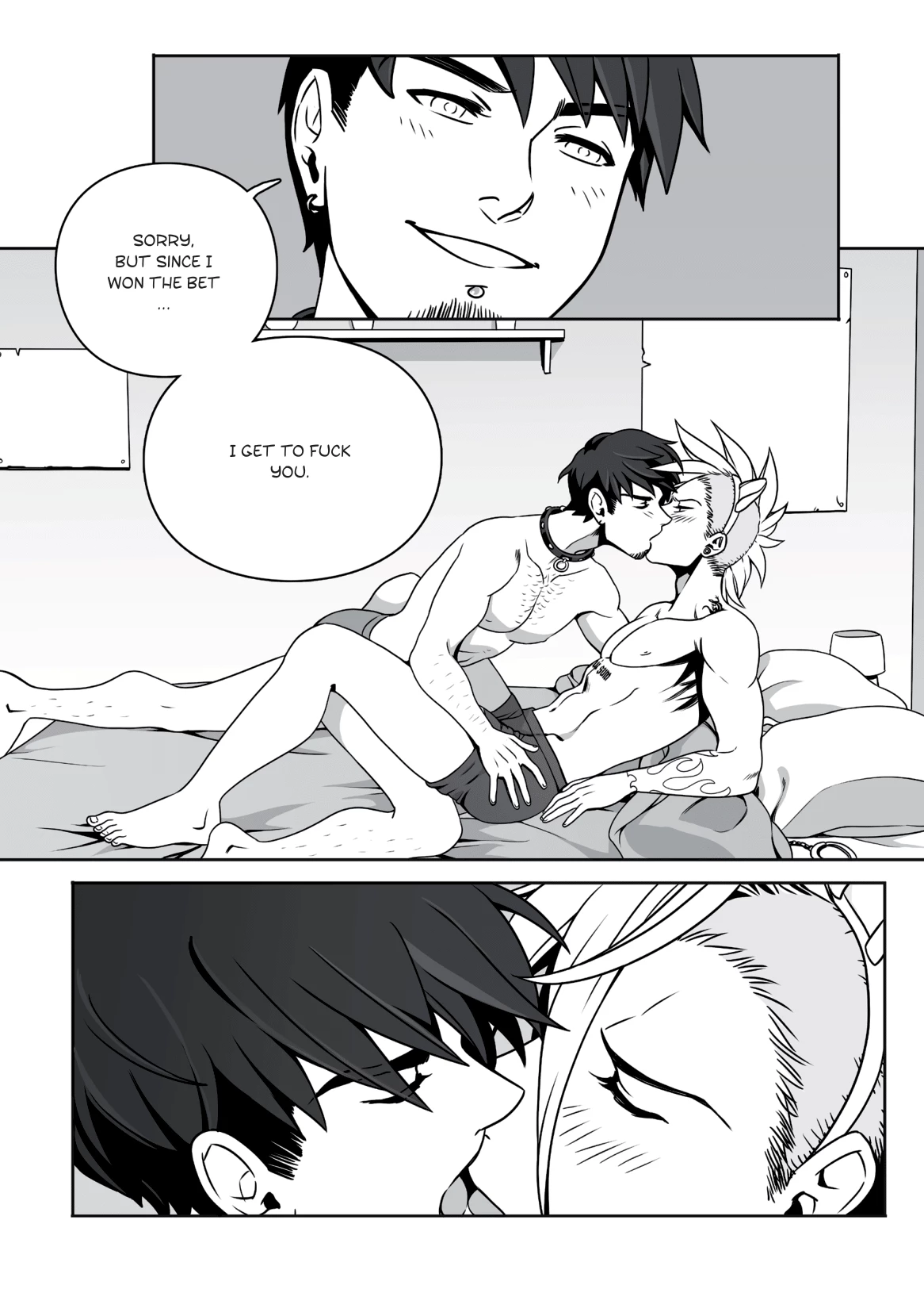 Cats and dog porn comic picture 12