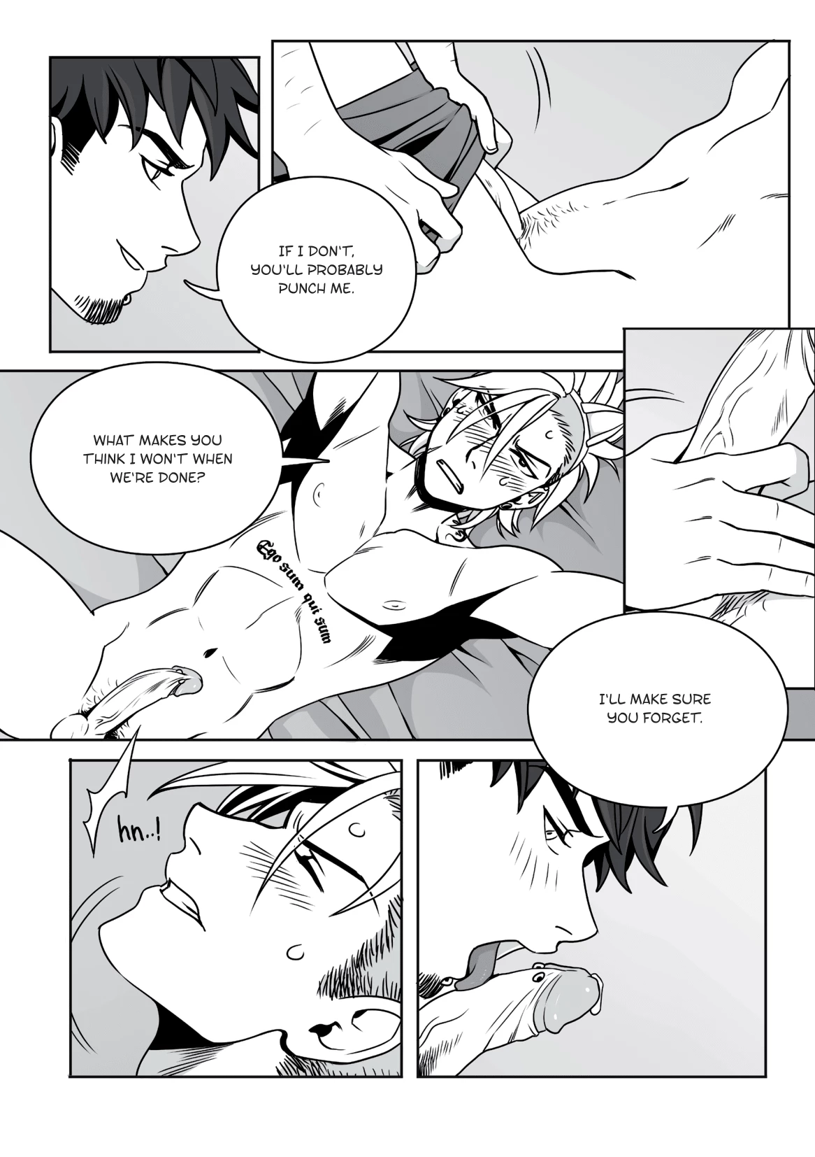 Cats and dog porn comic picture 14