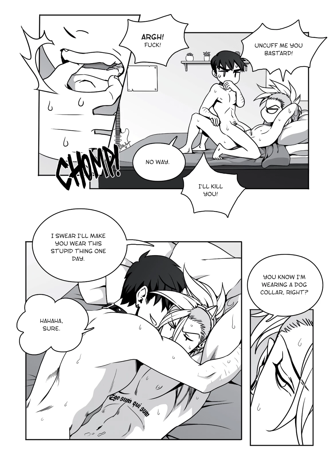 Cats and dog porn comic picture 22