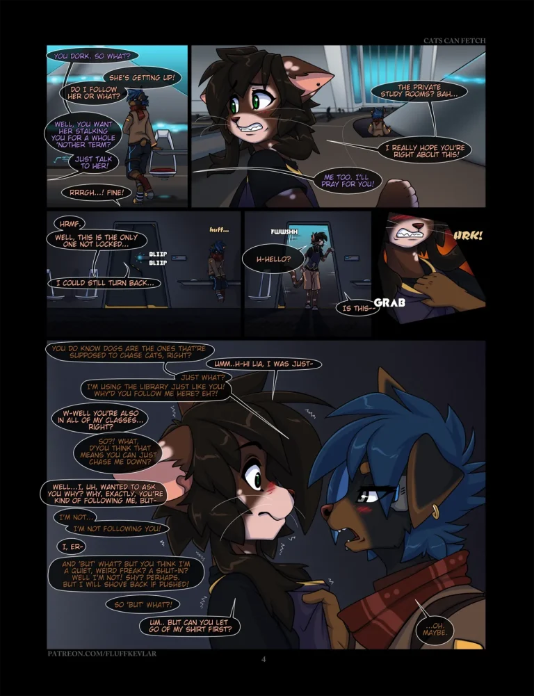 Cats Can Fetch porn comic picture 5