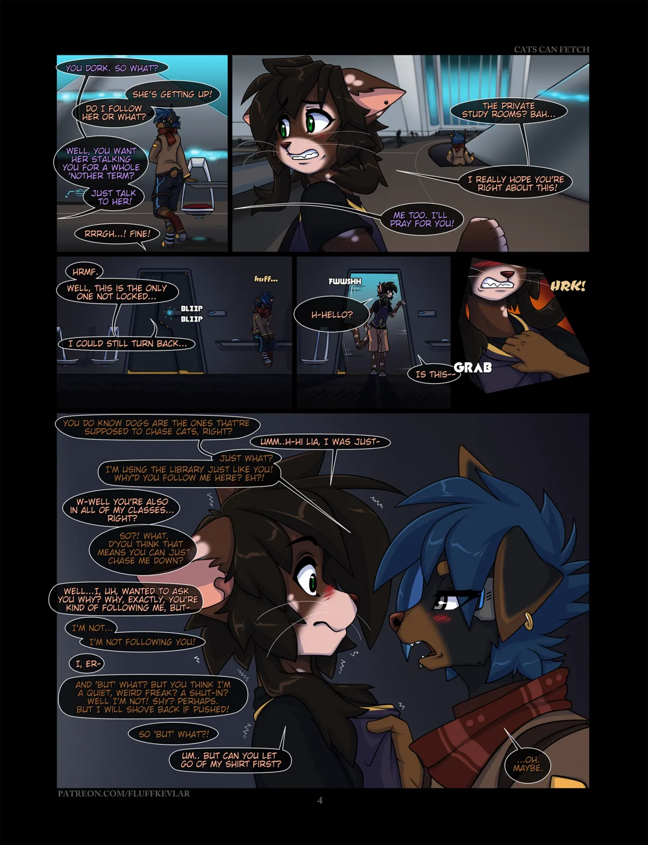 Cats Can Fetch porn comic picture 5