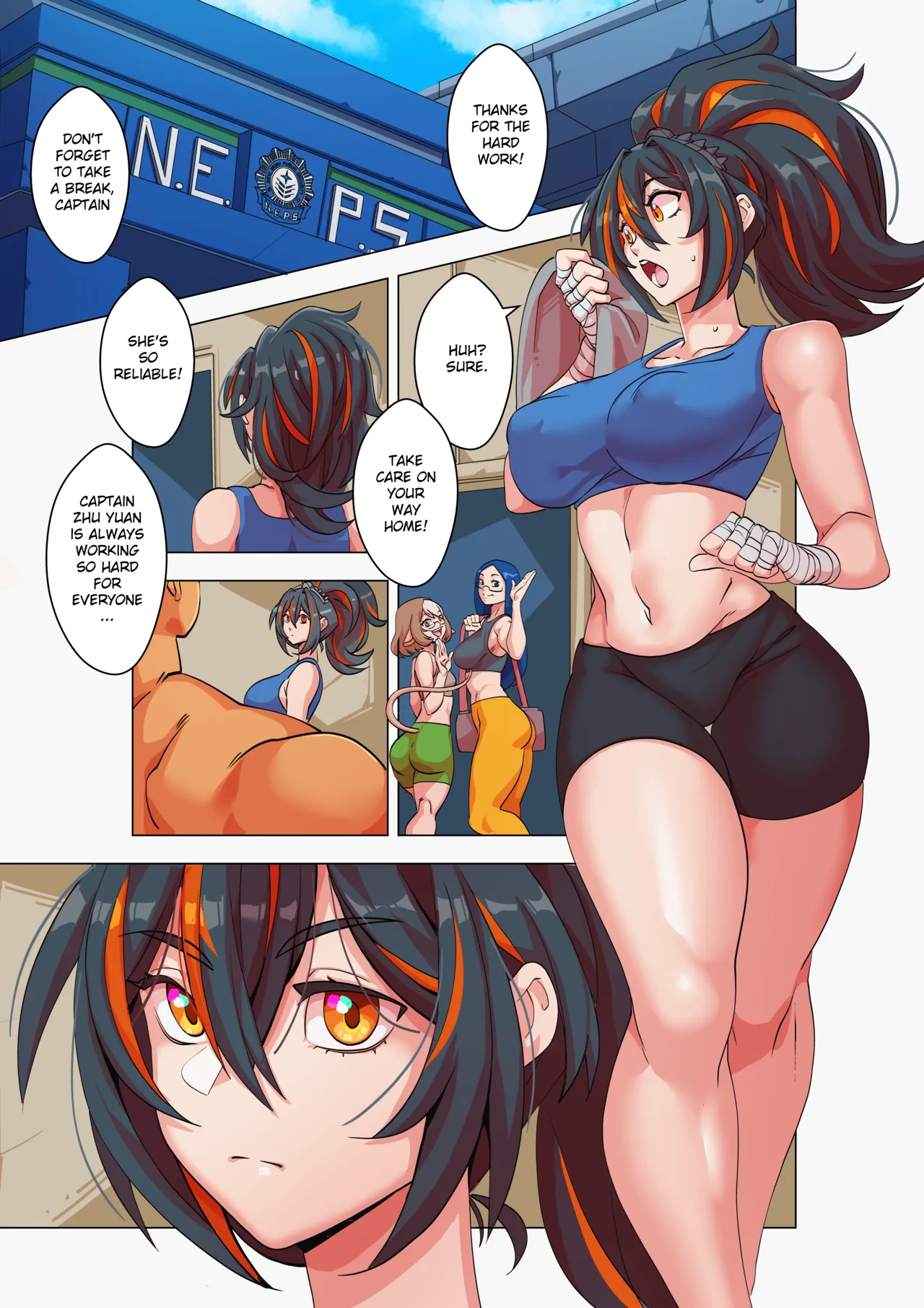 Caught By The Rat! porn comic picture 3