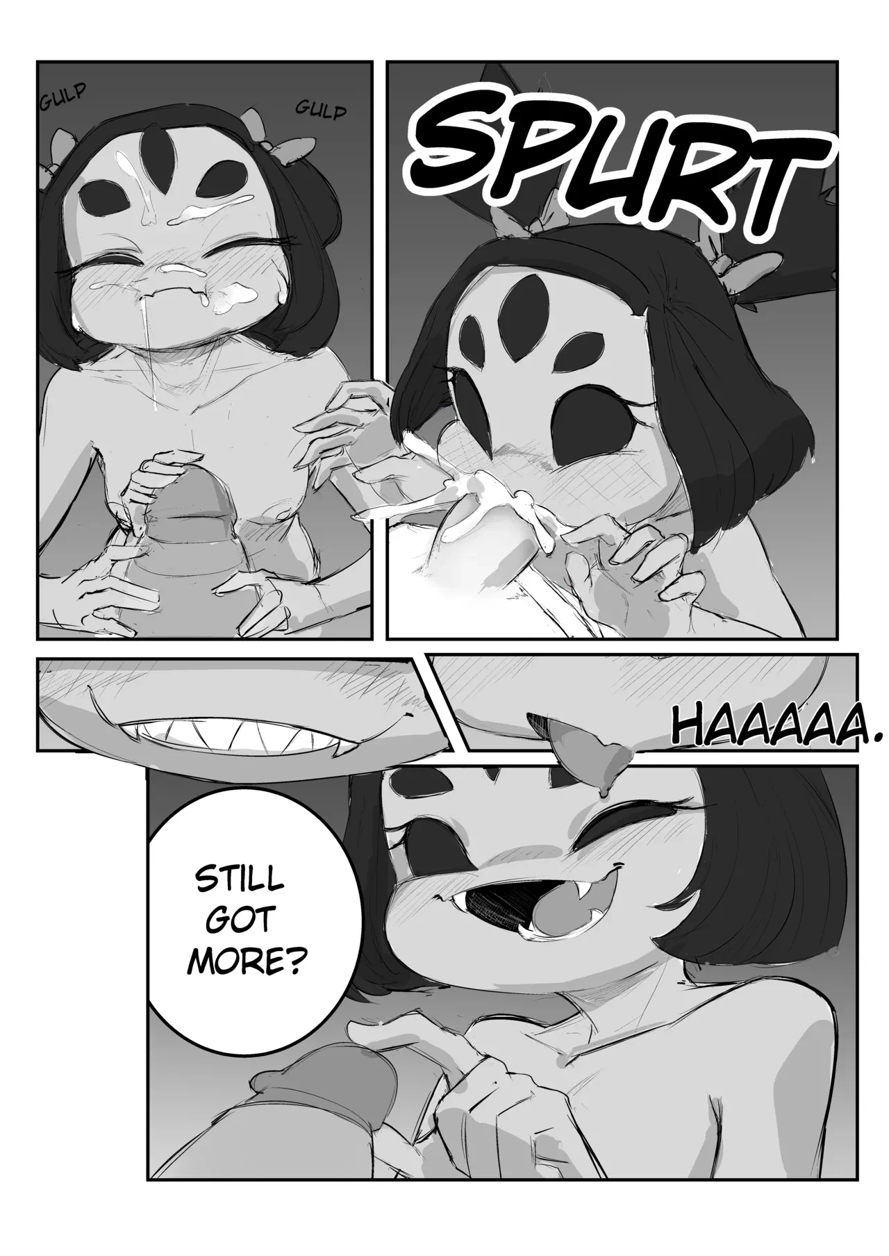 Caught in her web porn comic picture 6