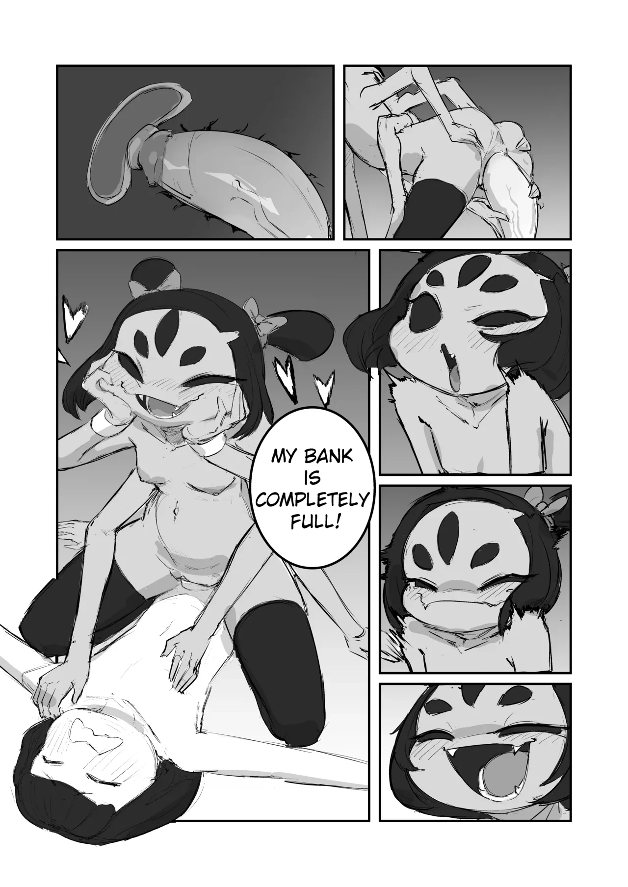 Caught in her web porn comic picture 8