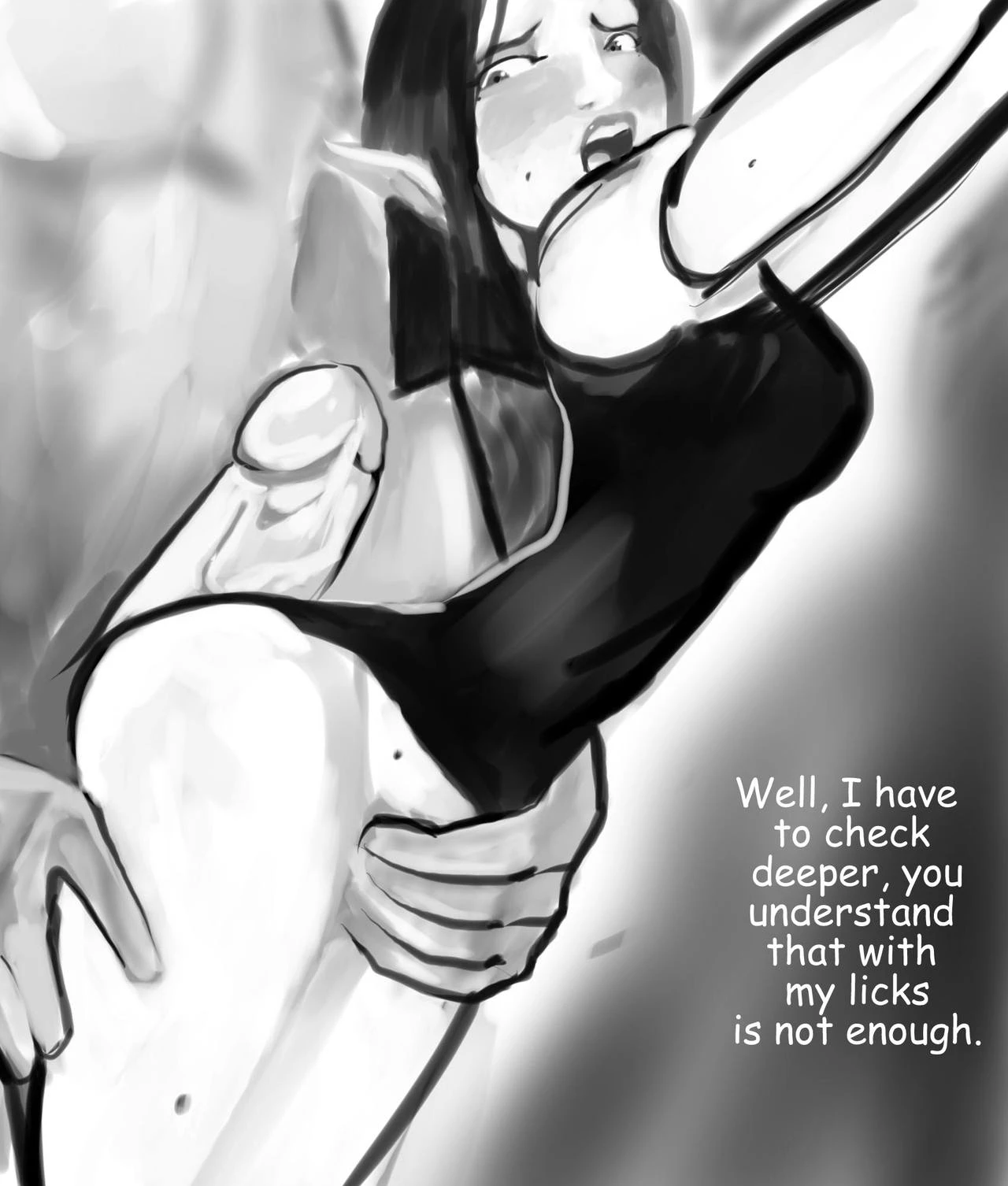 Cavity search porn comic picture 16