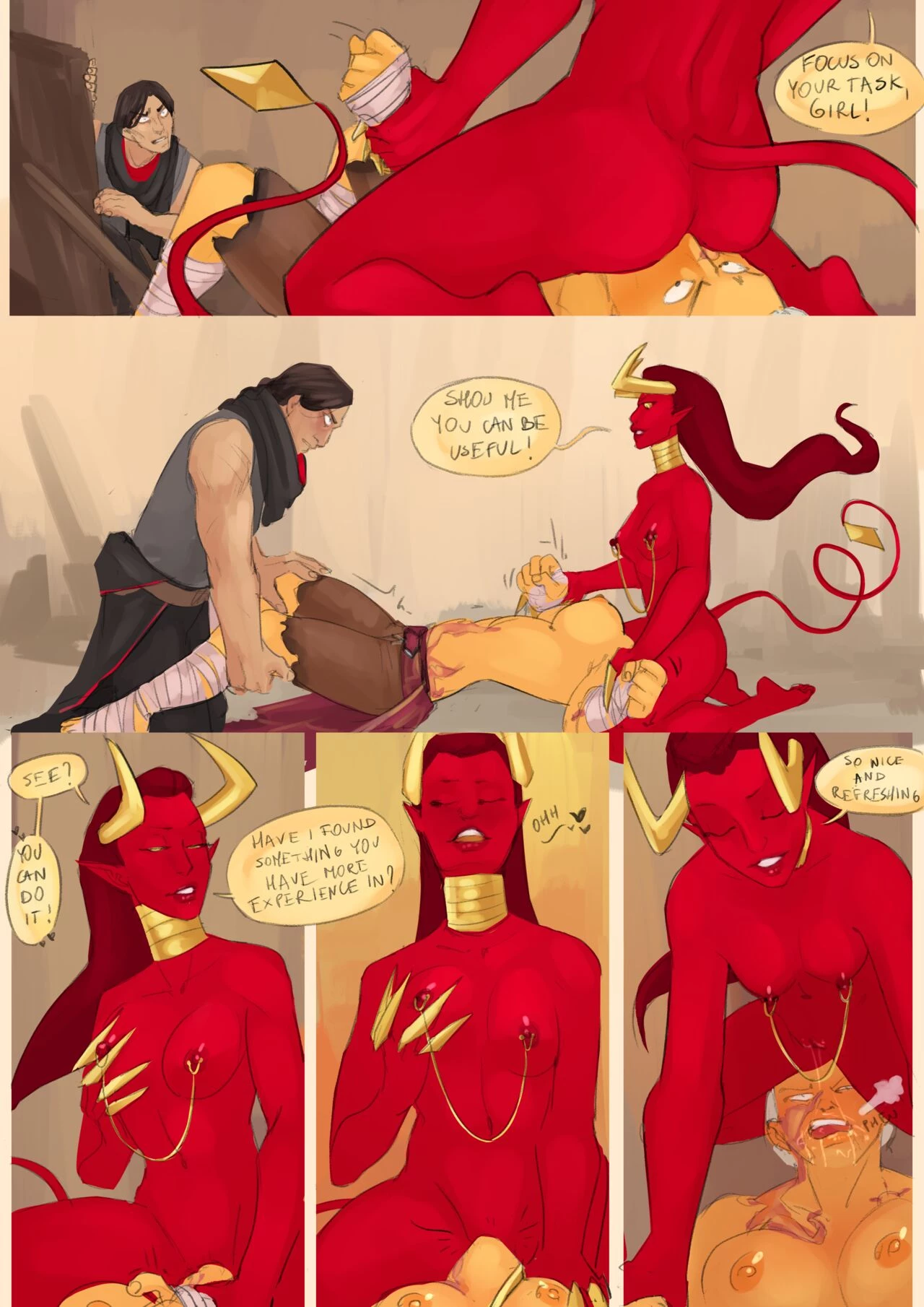 Chains of Flesh 6 porn comic picture 14