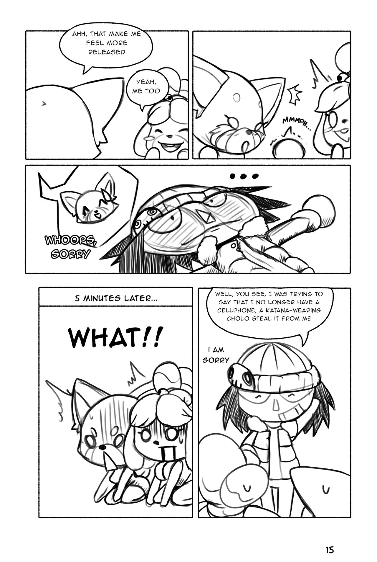 CHAMBEADOGAS 2 porn comic picture 16