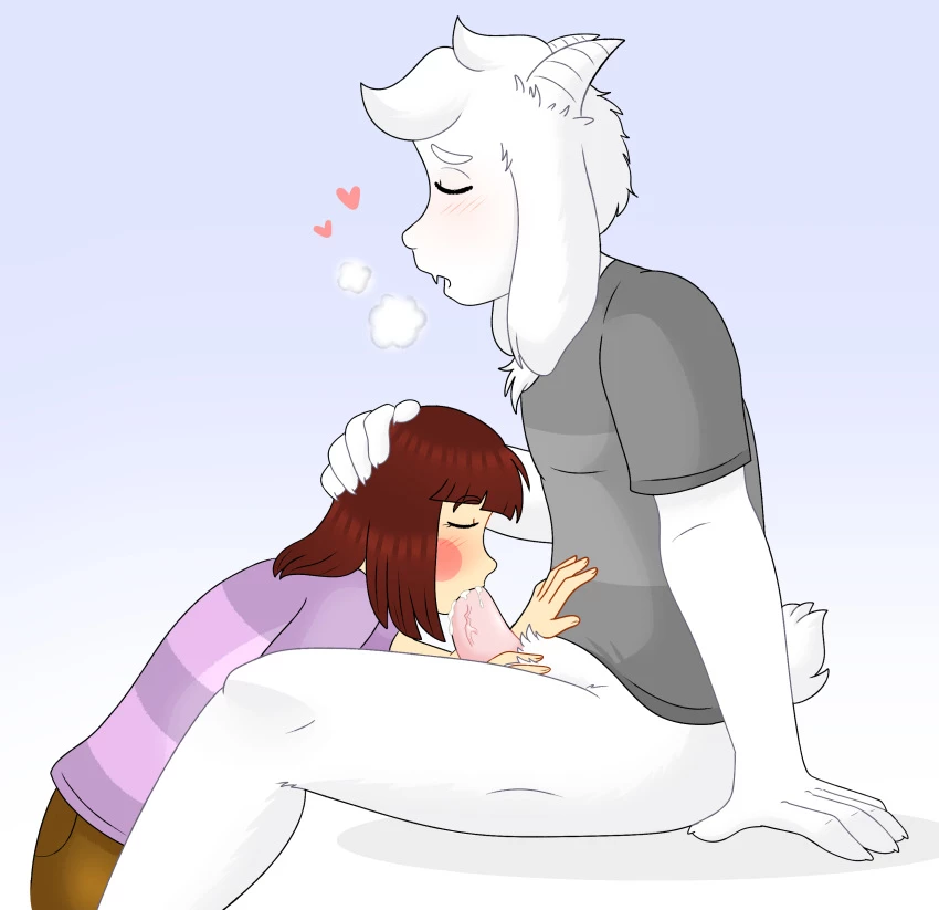 Chara and Asriel art collection porn comic picture 3