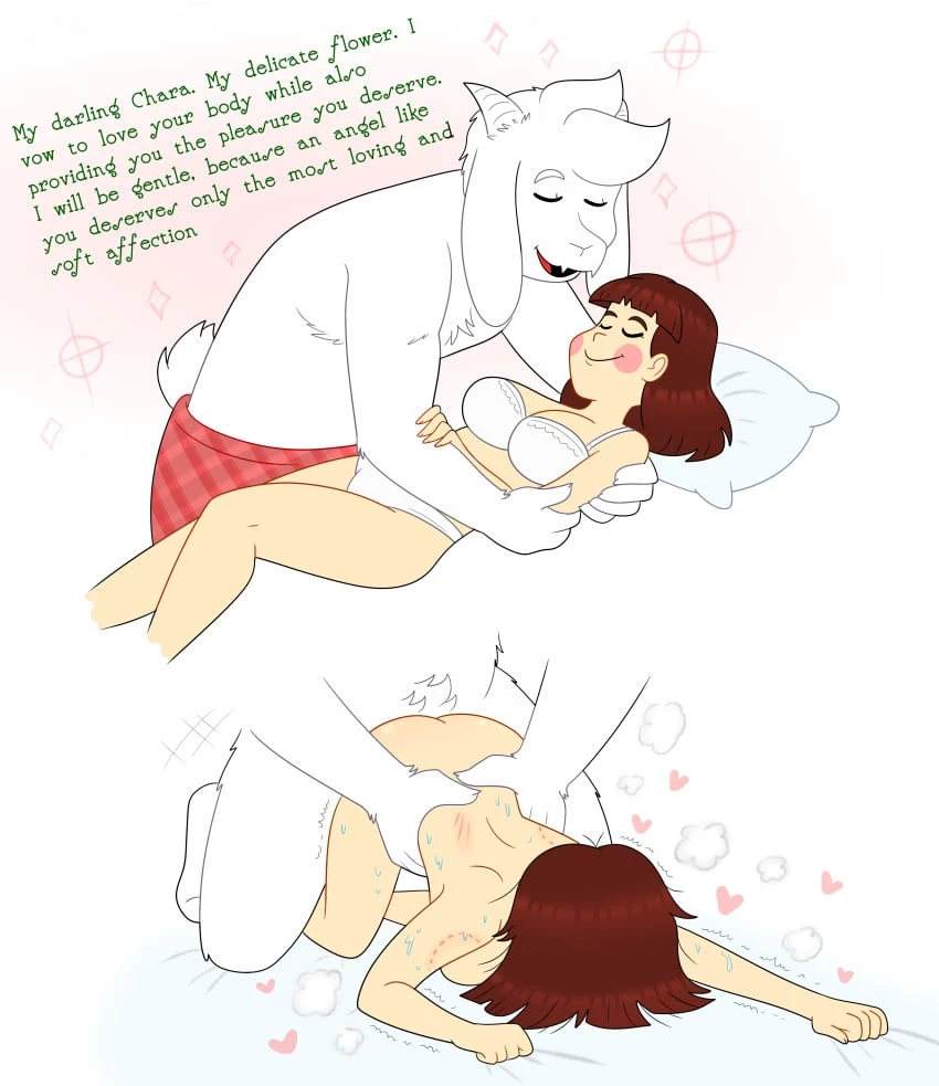 Chara and Asriel art collection porn comic picture 6