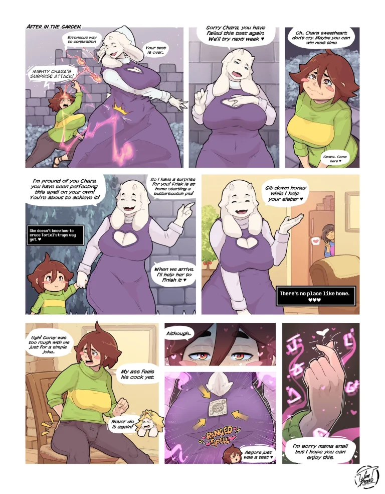 Chara's Prank Attempts porn comic picture 3