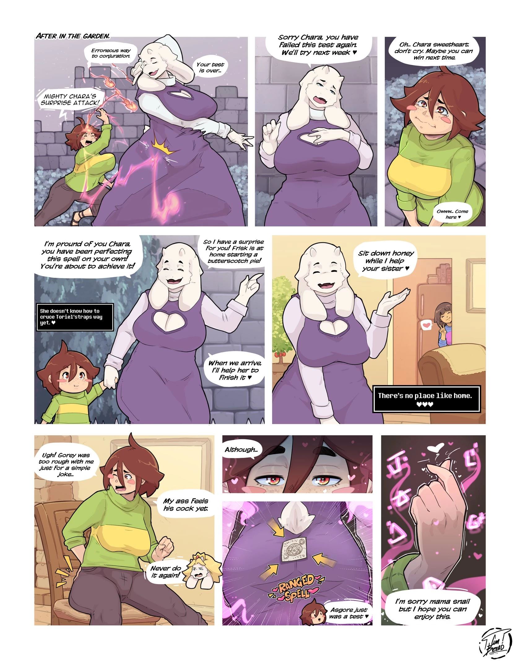 Chara's Prank Attempts porn comic picture 3