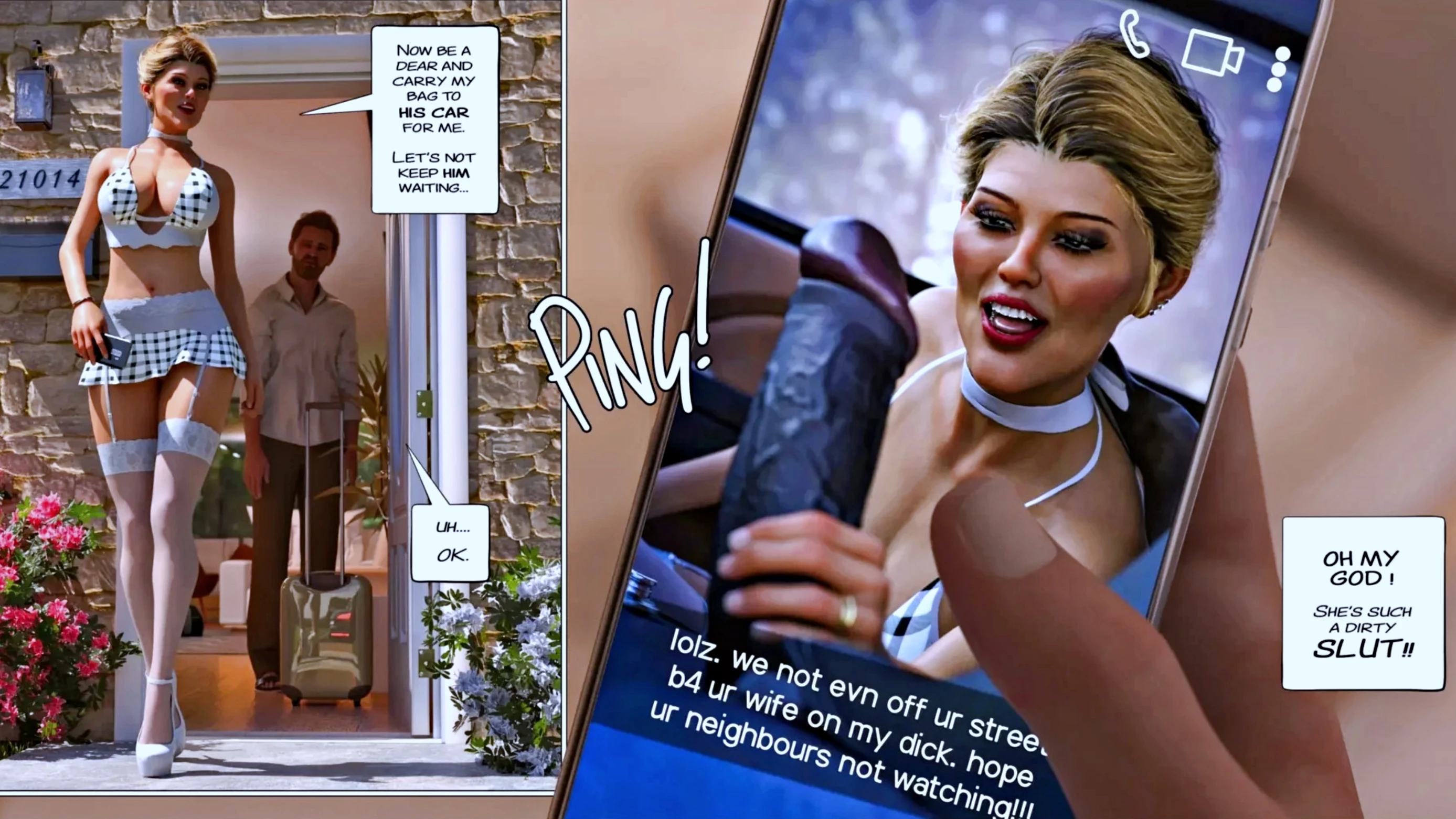 Cheating Wives and G.F'S porn comic picture 11