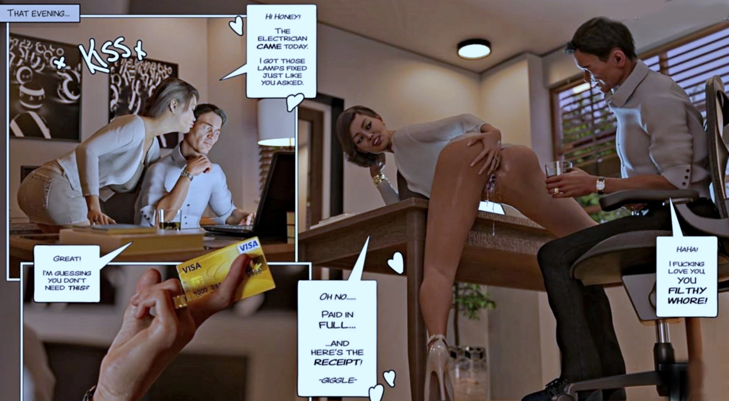Cheating Wives and G.F'S porn comic picture 22
