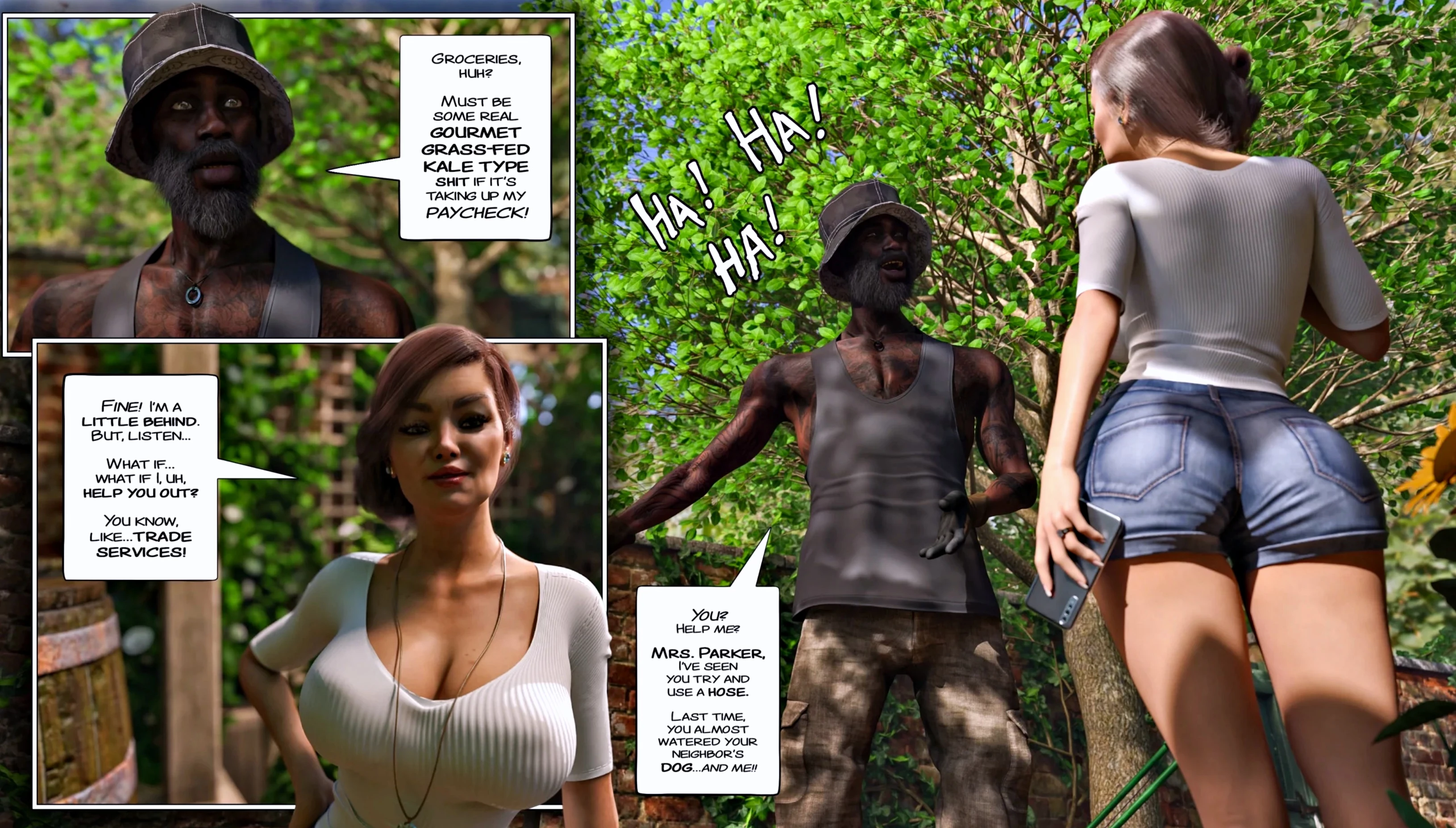 Cheating Wives and G.F'S porn comic picture 43