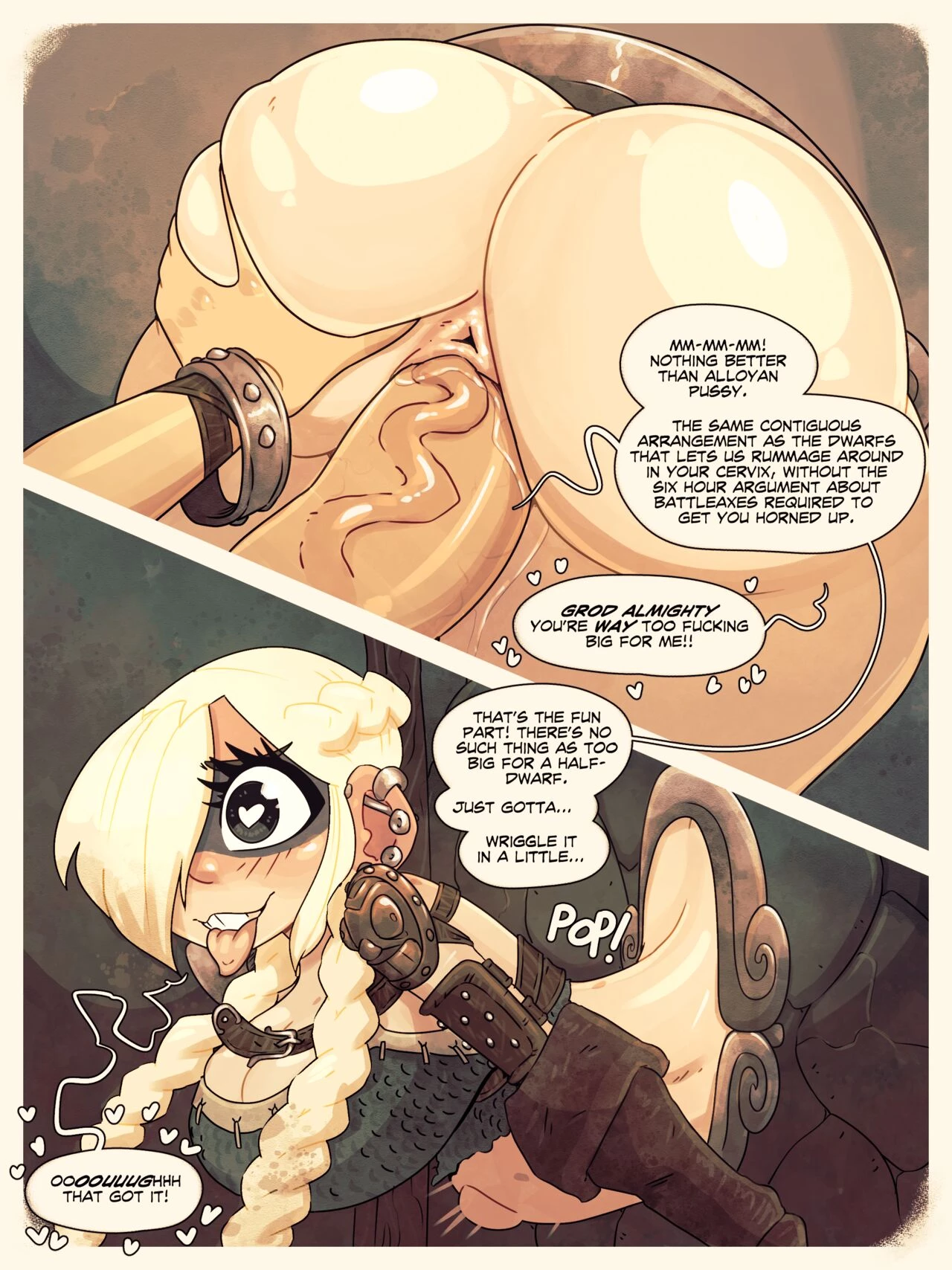 Cheeks porn comic picture 4