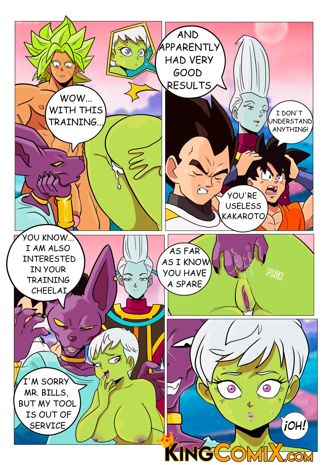 Cheelai's Training porn comic picture 17