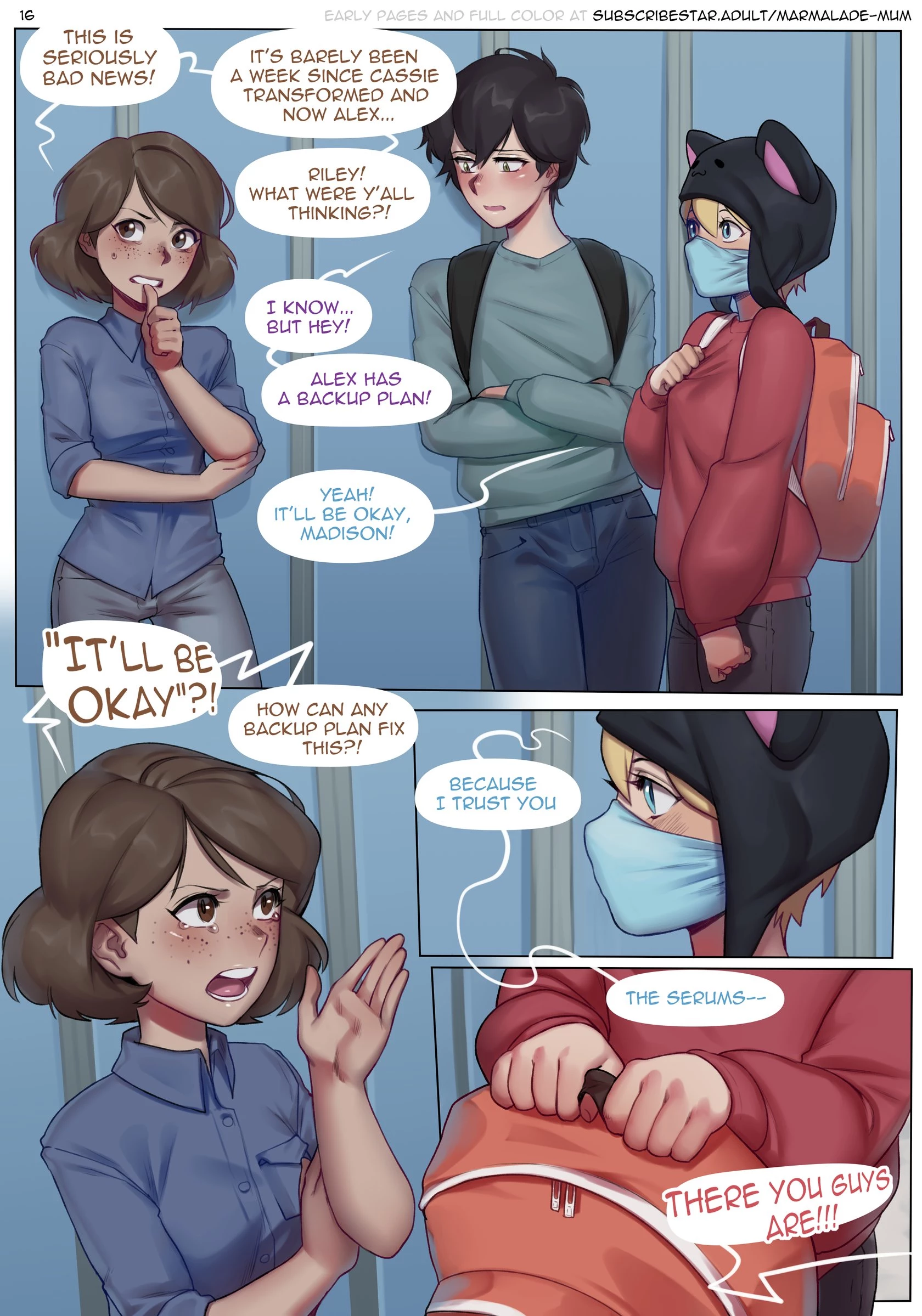 Chemistry class 3 (Ongoing) porn comic picture 16