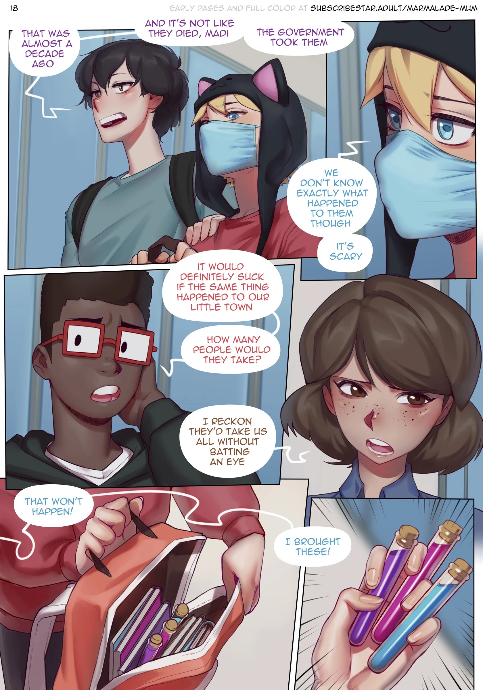 Chemistry class 3 (Ongoing) porn comic picture 18