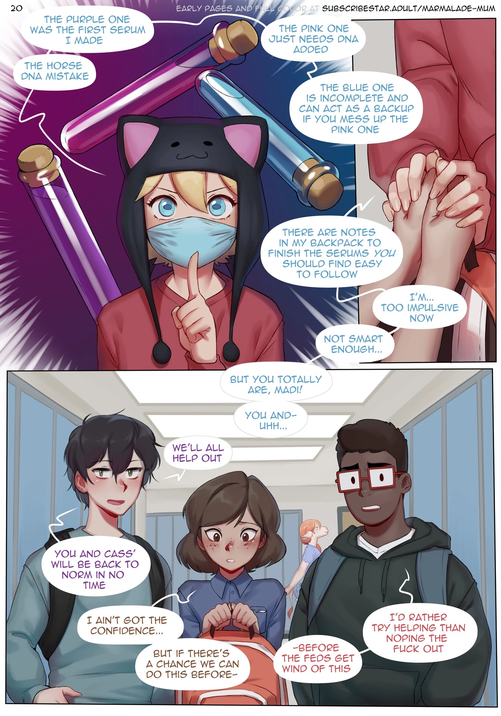 Chemistry class 3 (Ongoing) porn comic picture 20