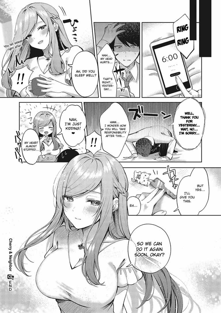 Cherry & Neighbor porn comic picture 28