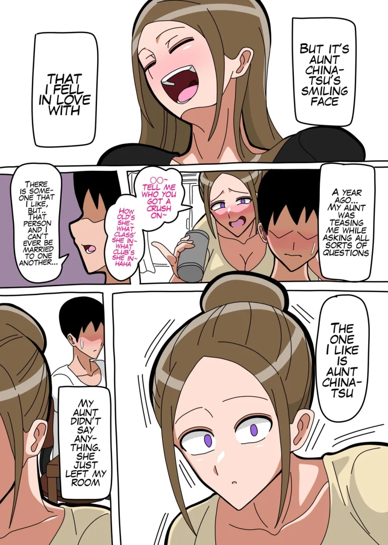 Chinatsu Oba-san | Aunt Chinatsu [English] Part 1 and 2 and even 3 P porn comic picture 2