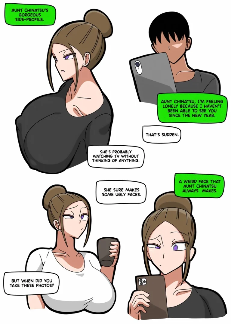 Chinatsu Oba-san | Aunt Chinatsu [English] Part 1 and 2 and even 3 P porn comic picture 30